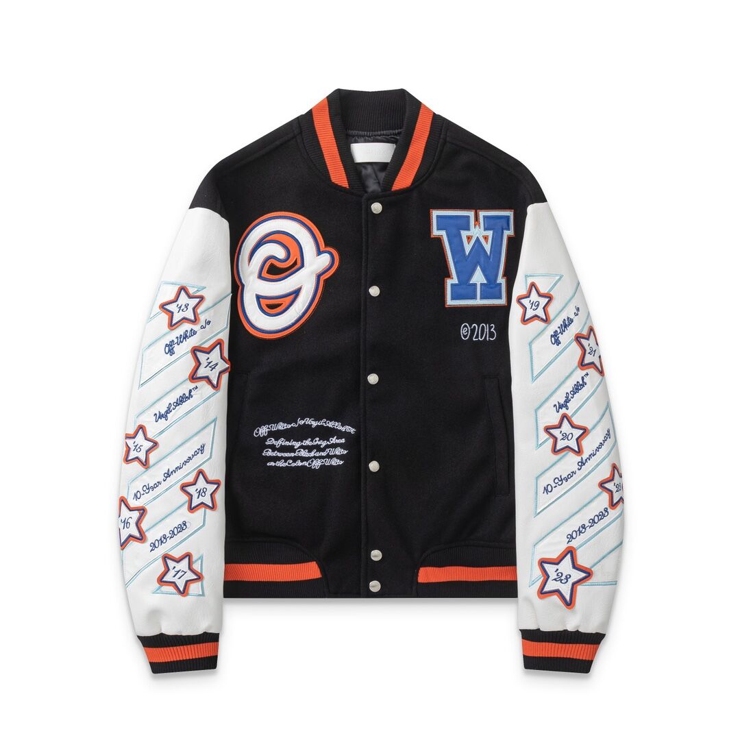 Patch Varsity Bomber Jacket