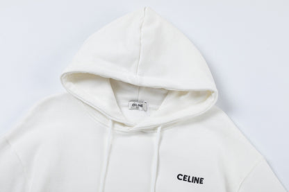 Embroidered Logo Hoodie