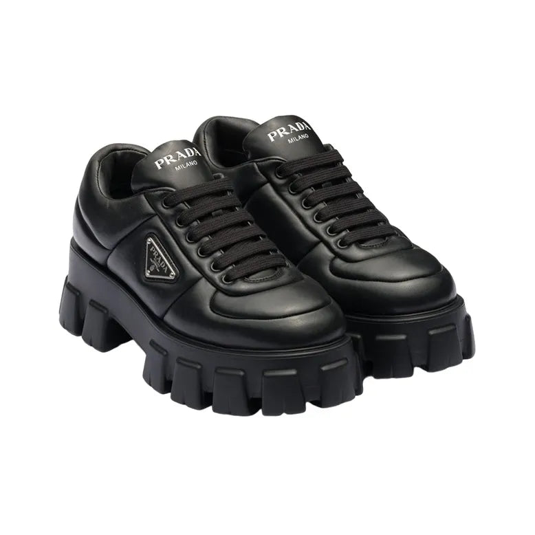 PRD Monolith Brushed Leather Lace up Shoes