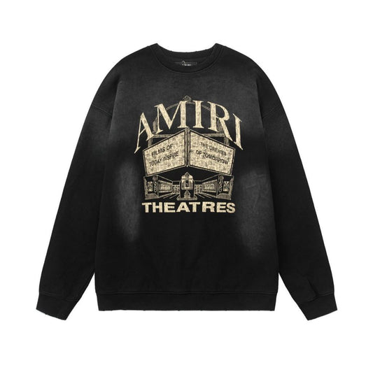 Theatres Print Logo Sweatshirt