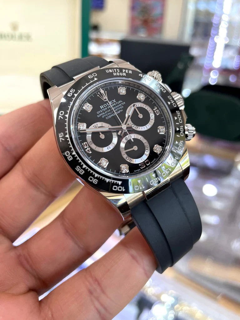 R*LX Daytona Oysterflex Black Diamond