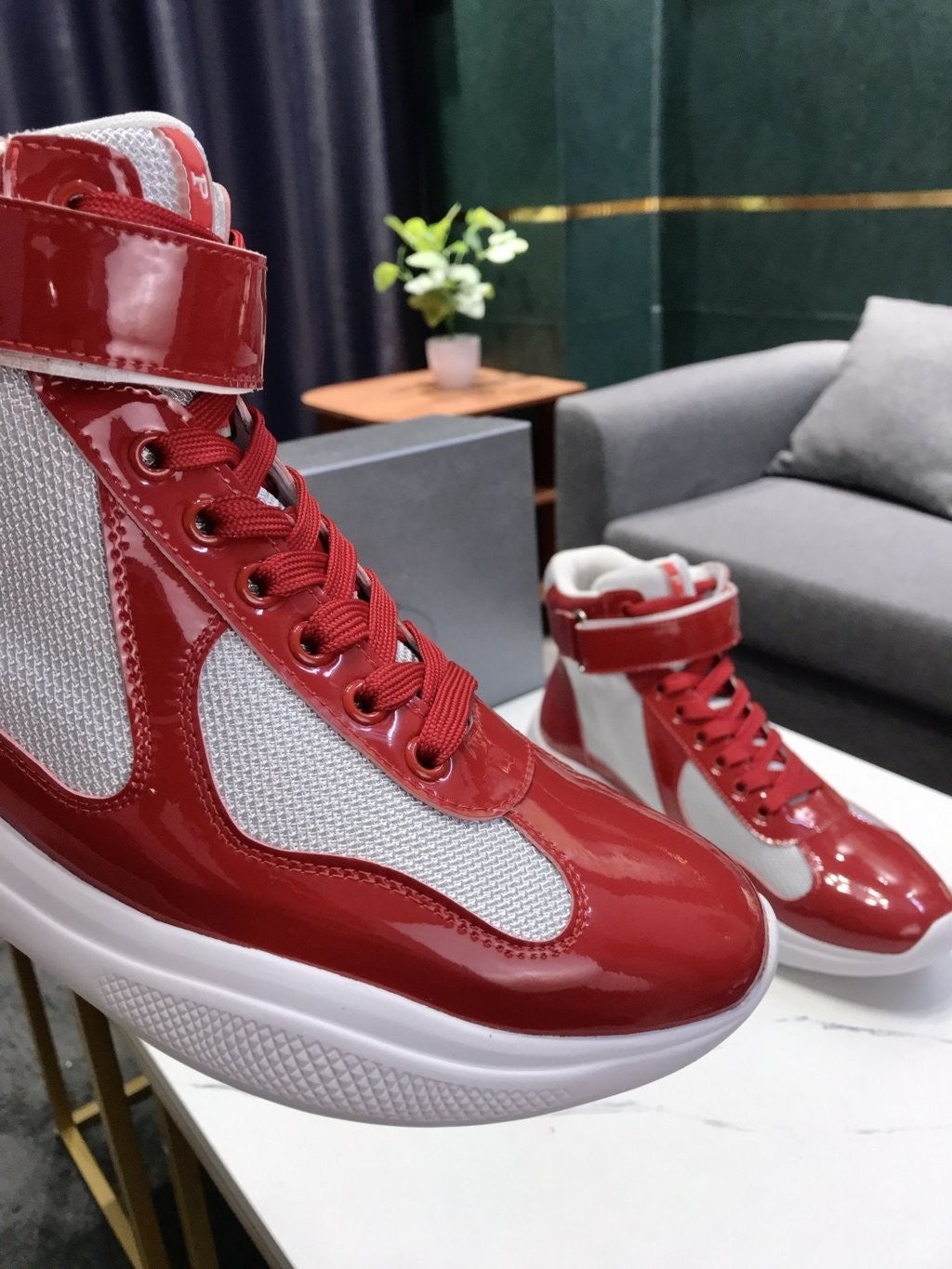 PRD Americas Cup High Top Patent (Men's)