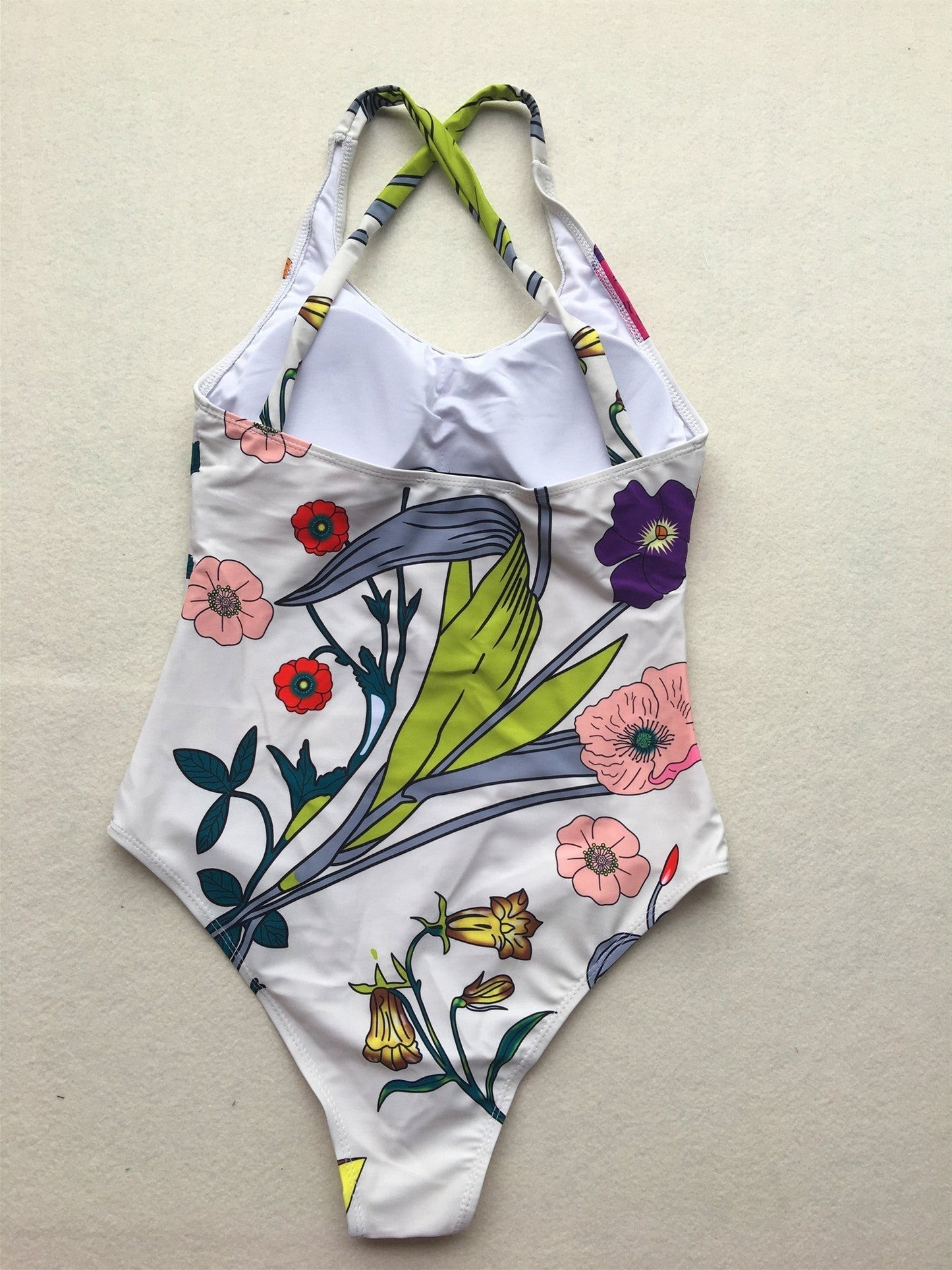 GV*C1 Flora Front Logo One-Piece Swimsuit