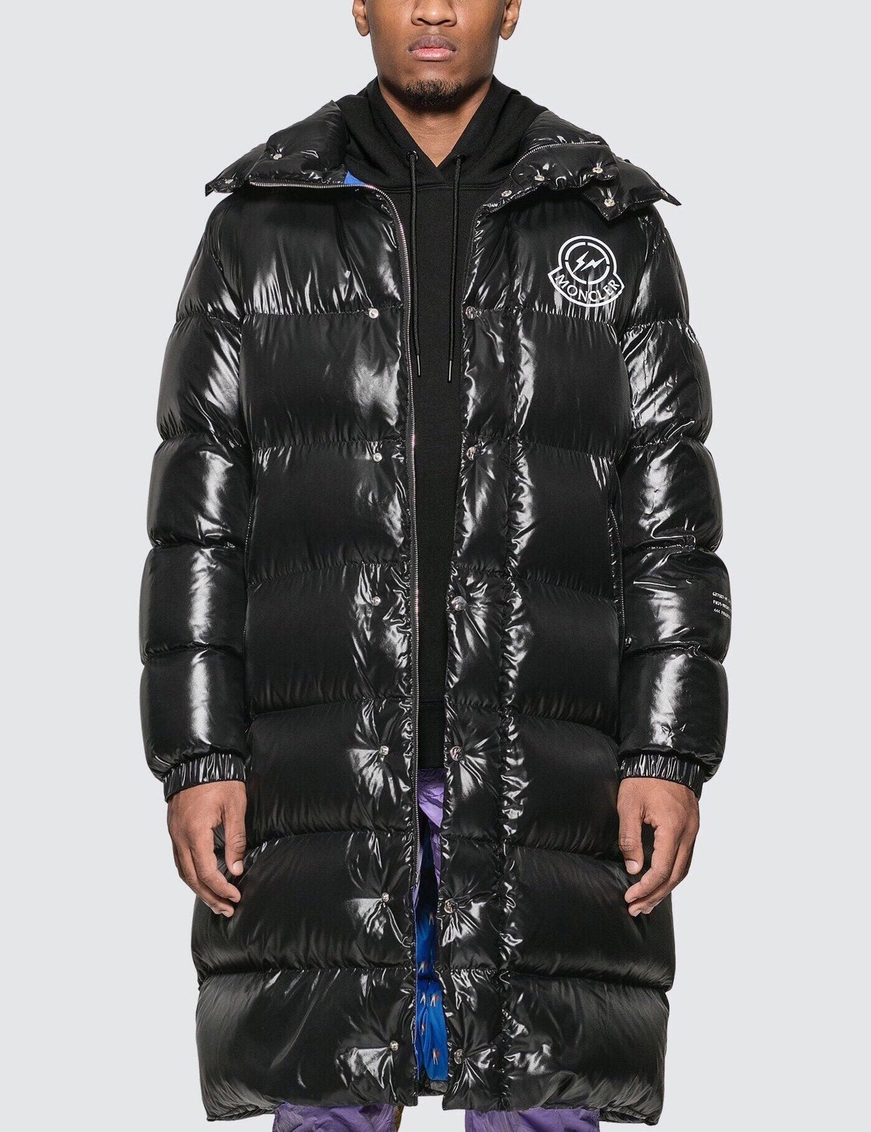 M*NCLR Fragment Long Down Jacket