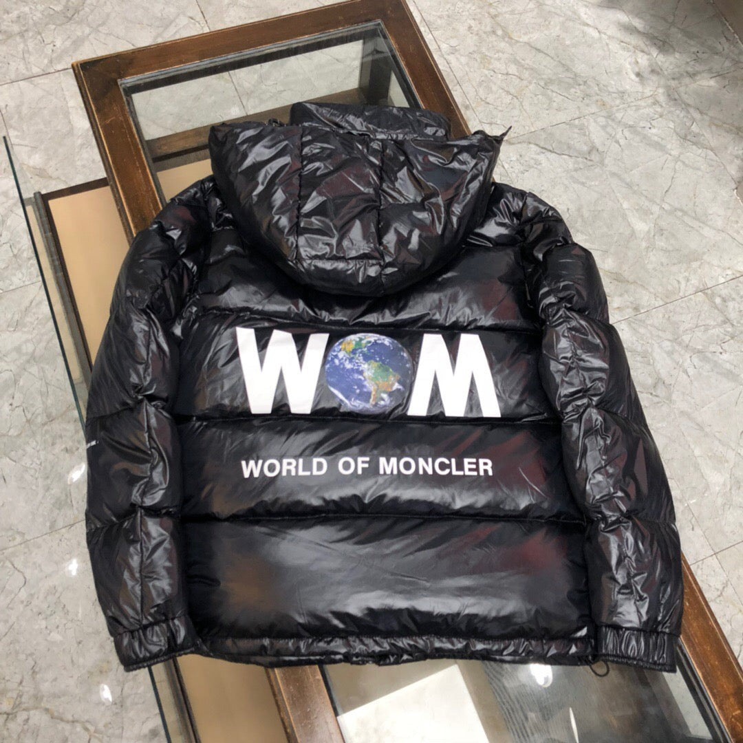 M*NCLR Back Print Down Jacket