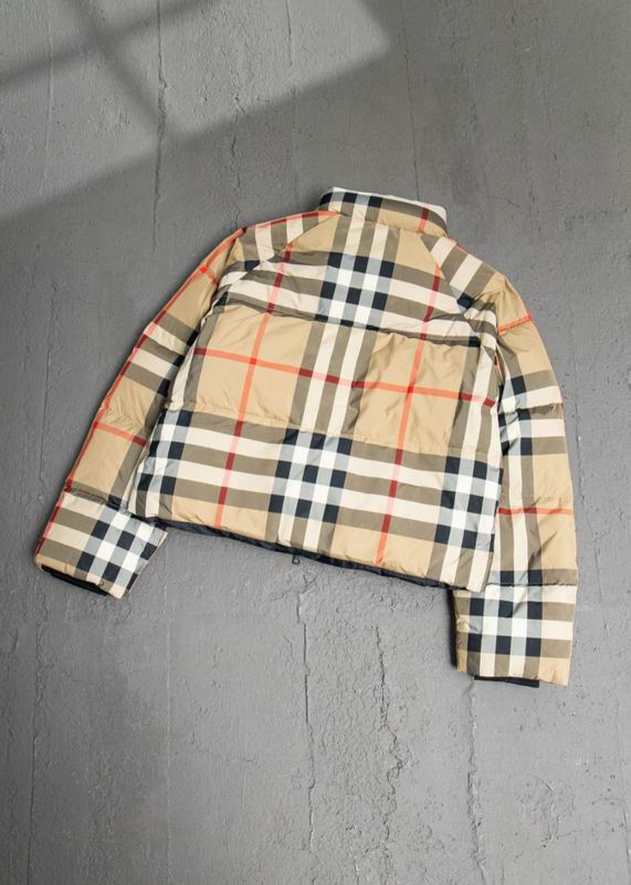 Cropped Checked Quilted Jacket (Women's)