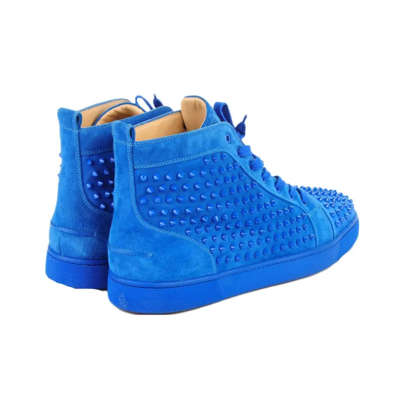 Spikes High Top Suede Stylish Skateboarding Shoes