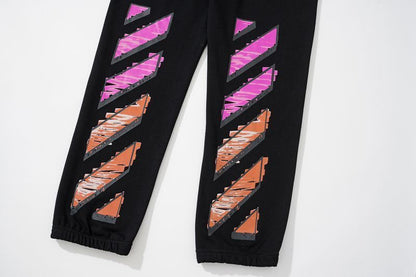 Caravaggio Diag Stripes Sweatpants