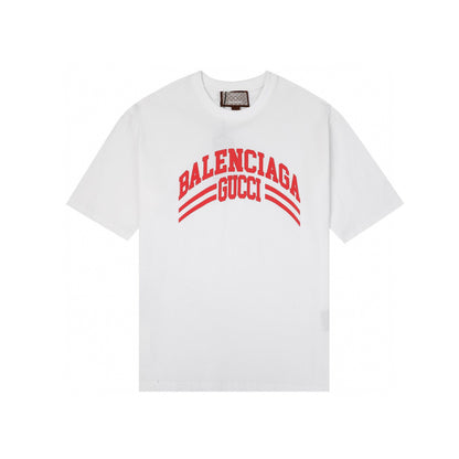 GV*C1 x B*L3NC14G Collab Logo Oversized T-shirt