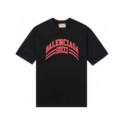 GV*C1 x B*L3NC14G Collab Logo Oversized T-shirt