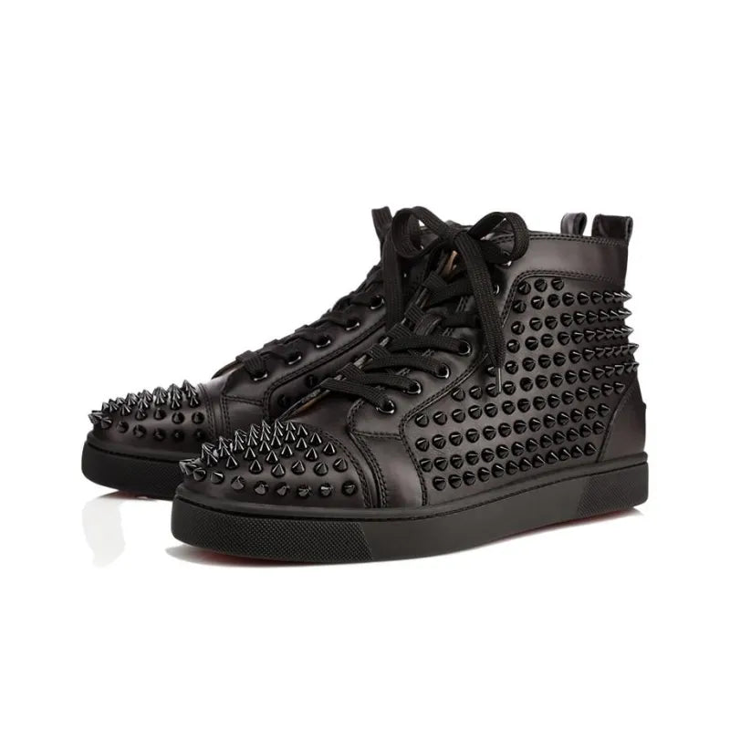 Spikes High Top Stylish Skateboarding Shoes