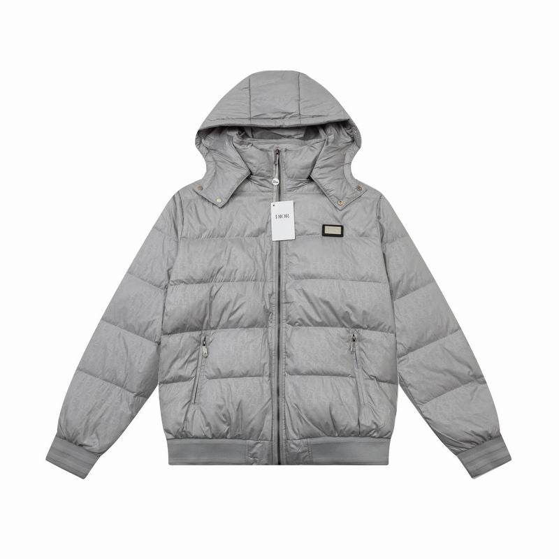 Oblique Logo Down Jacket