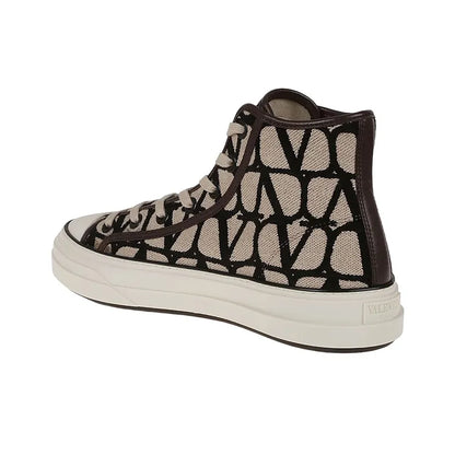 VL7N Toile Iconographe Print High Top Sneakers