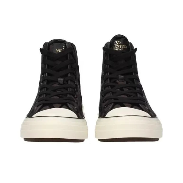 VL7N Toile Iconographe Print High Top Sneakers