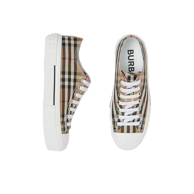 B*RBRY Vintage Check Cotton Sneakers Archive