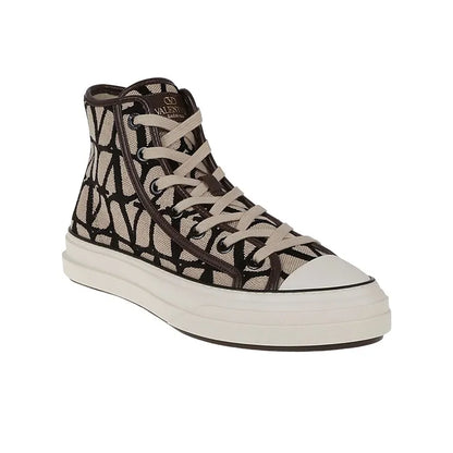 VL7N Toile Iconographe Print High Top Sneakers