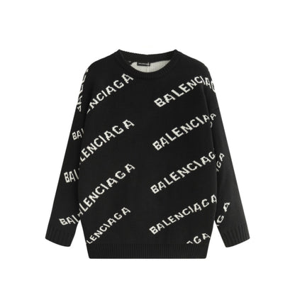 B*L3NC14G All Over Logo Sweater