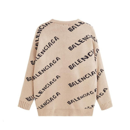 B*L3NC14G All Over Logo Sweater