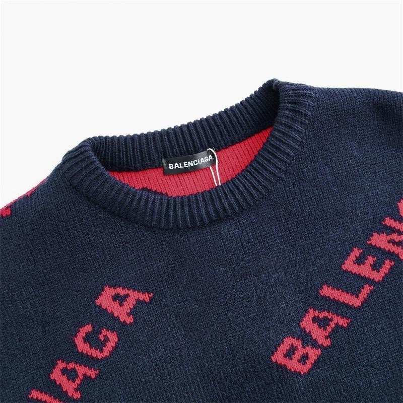 B*L3NC14G All Over Logo Sweater