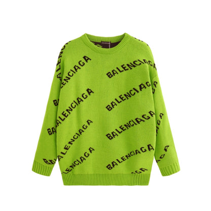 B*L3NC14G All Over Logo Sweater