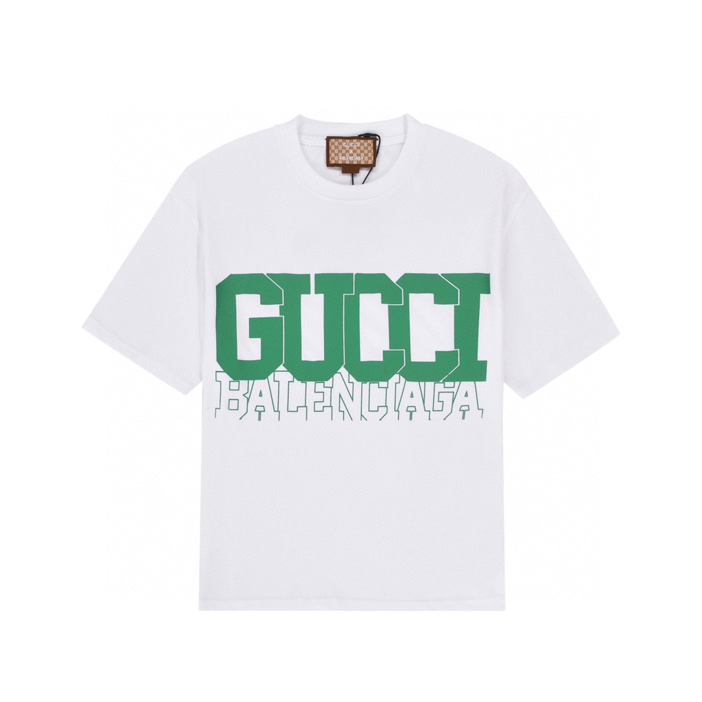 GV*C1 x B*L3NC14G Collab Logo Oversized T-shirt