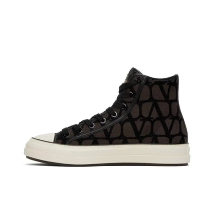 VL7N Toile Iconographe Print High Top Sneakers