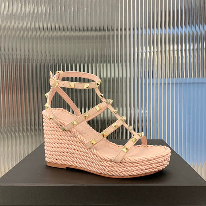 Rockstud Wedge Sandal (Women’s)