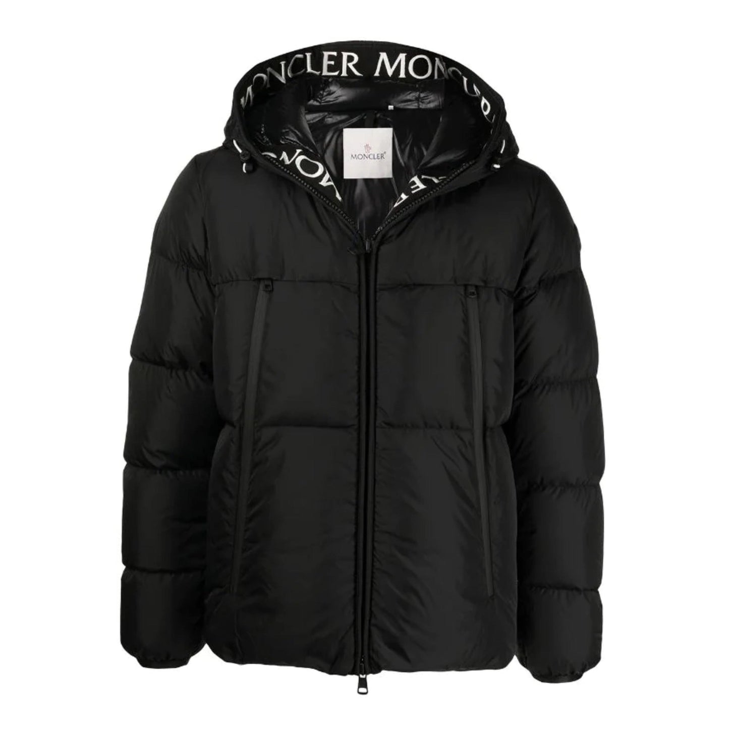 M*NCLR Stripe Logo Down Jacket