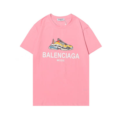 B*L3NC14G Triple S Printed Logo T-shirt