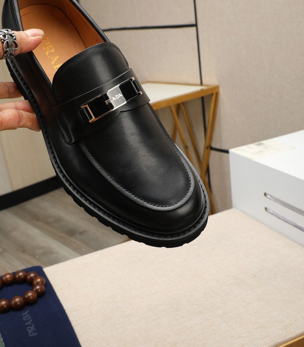 PRD Leather Logo Loafer (Men's)