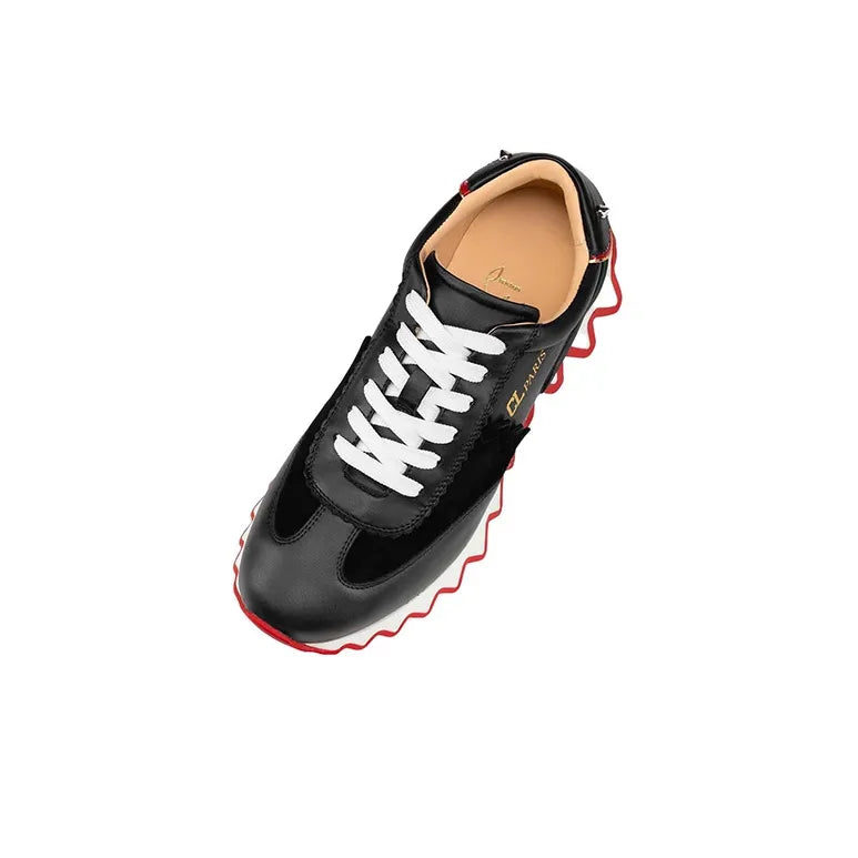 Loubishark Leather Sneakers