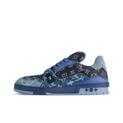 LIV Denim Trainer Low Top Skateboard Shoes