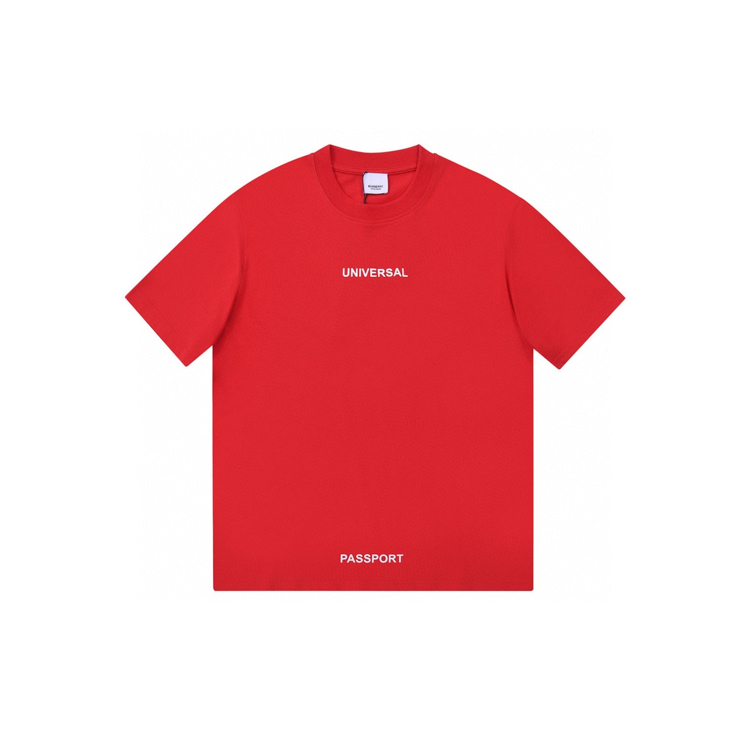 B*RBRY Universal Passport Printed Logo T-shirt