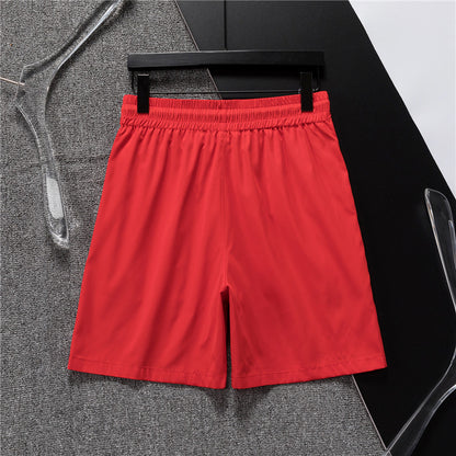 M*NCLR Embroidered Patched Logo Swim Shorts