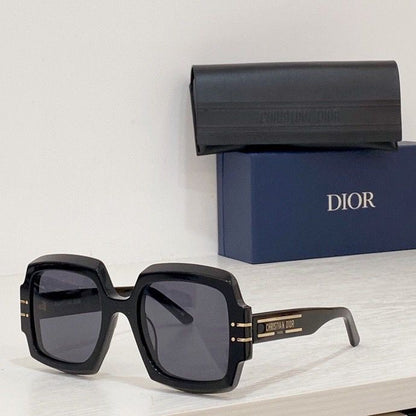 Signature Oversized Square Acetate Sunglasses