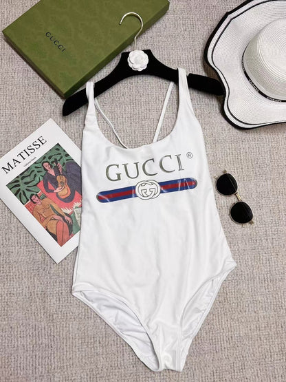 GV*C1 Logo One-Piece Swimsuit