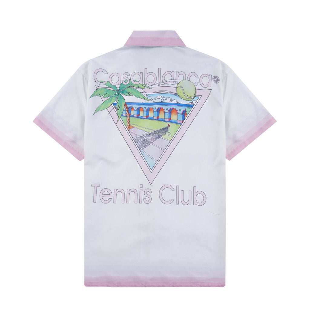 Tennis Club Silk Shirt