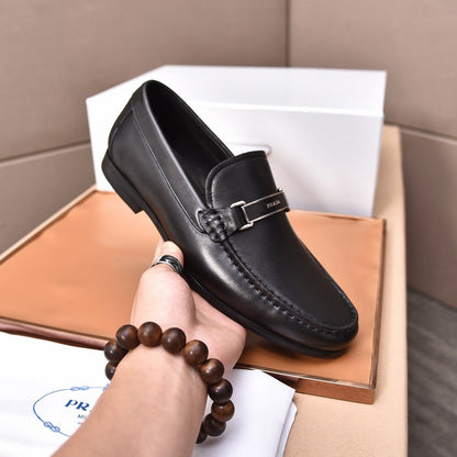 PRD Leather Logo Loafer (Men's)