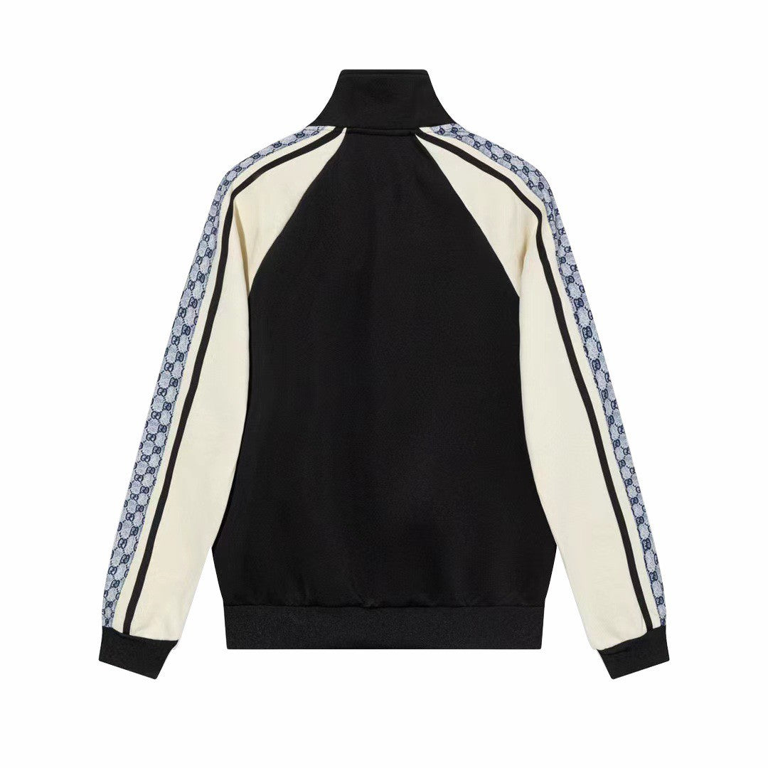 GV*C1  Striped Tech Jersey Track Jacket