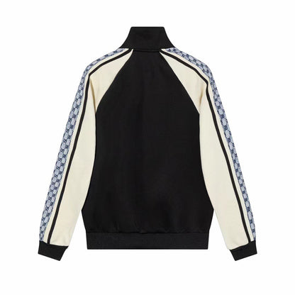 GV*C1  Striped Tech Jersey Track Jacket