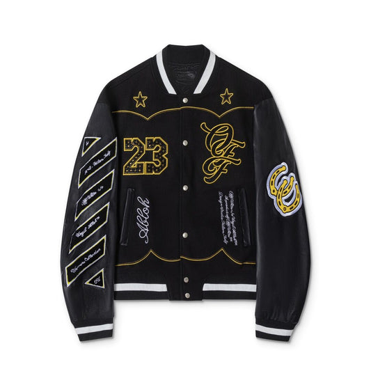 Bling Horseshoe Varsity Jacket