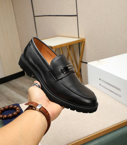 PRD Leather Logo Loafer (Men's)