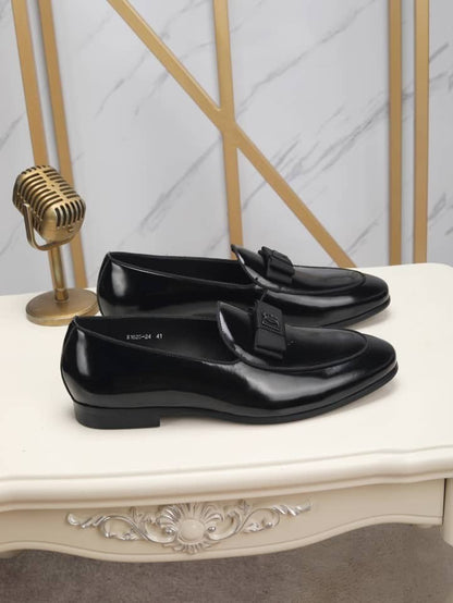 Glossy Leather DG Loafers (Men's)