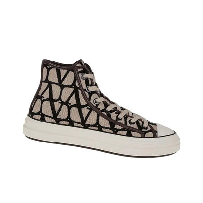 VL7N Toile Iconographe Print High Top Sneakers