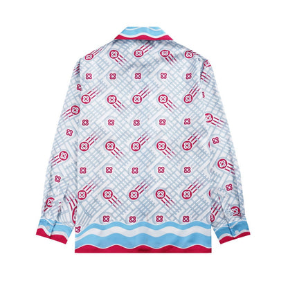 Candy Ping Pong Silk Shirt