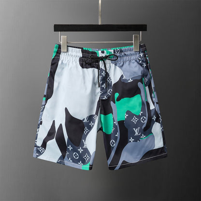 LIV Monogram Camo Swim Shorts