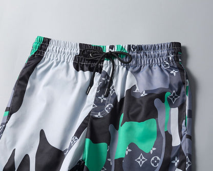 LIV Monogram Camo Swim Shorts