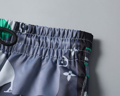 LIV Monogram Camo Swim Shorts