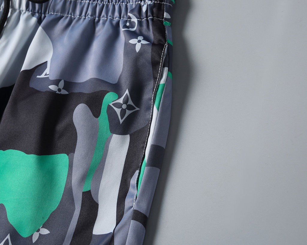 LIV Monogram Camo Swim Shorts