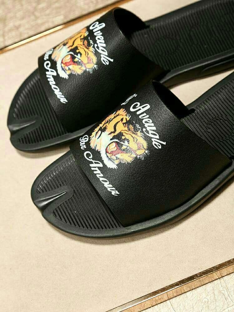 L’aveugle Par Amour Tiger Slippers (Men’s)